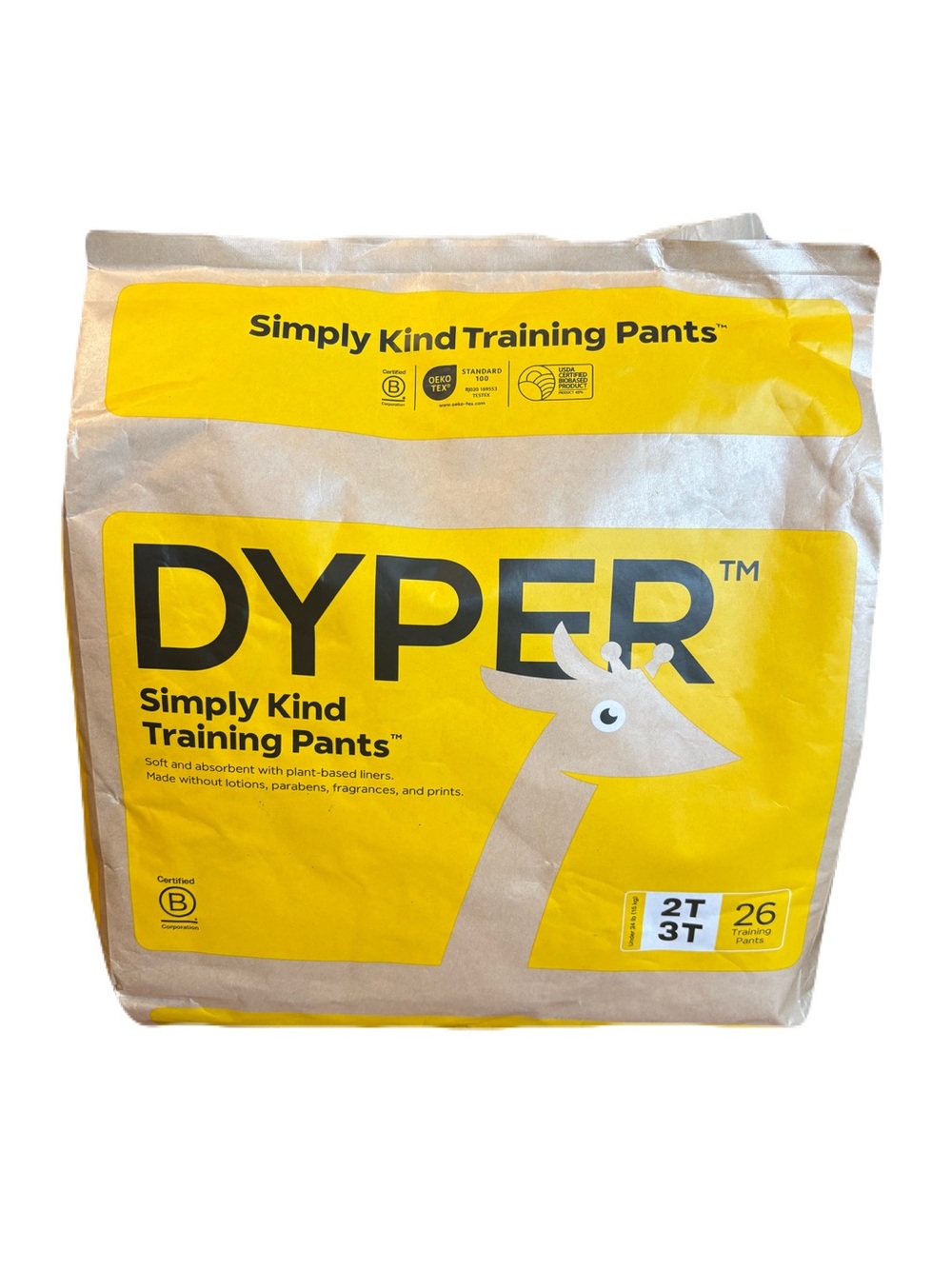 5/$25 Simply Kind Training Pants 2T/3T (15 Diapers)